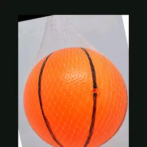 bola karet motiv basket - bola karet / mainan bola karet motiv basket