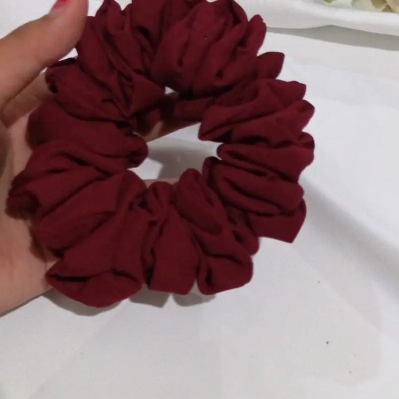 scrunchie gemoy /cepol hijab/ikat rambut panjang 4