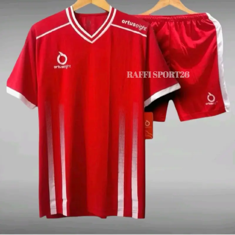 Setelan Jersey futsal sepakbola voly badminton pria dan wanita unisex Dewasa terbaru 7