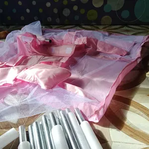 Pagar Bayi Pagar Kasur Pengaman Baby Pagar Mainan Anak Kolam Mandi Bola Box Bayi Baby Safe Anak-Anak Pink