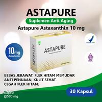 Gambar Suplemen Mutivitamin Astapure Astaxanthin Mencegah Penuaan Dini Anti Aging Keriput Kecantikan Kulit Alami Halal BPOM dari Macak Kosmetik Kab. Cirebon 1 Tokopedia