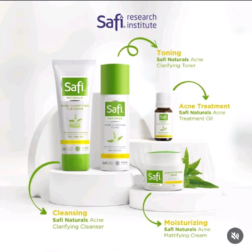Skincare Rutin Pejuang Jerawat//Safi Naturals Acne