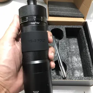 Vesper manual coffee grinder VS-3 FOLD foldable handle / external adjustable setting seven stars conical burr / espresso pour over grinder kopi manual