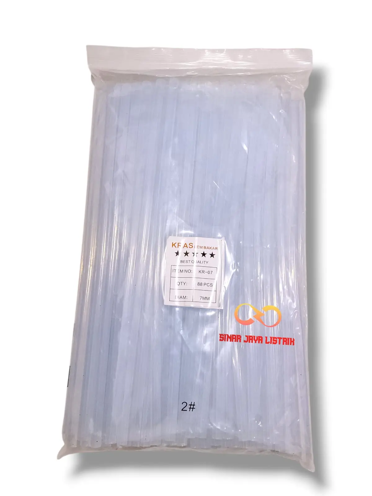 (PER PACK) KRAS/ORLEE Refill Lem Tembak Kecil 27cm Lem Bakar Per Pack 1KG