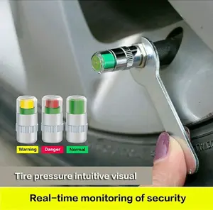 Tutup Pentil Indikator Tekanan Angin Ban Motor Mobil Universal dengan Sensor Deteksi dan Sistem Monitoring