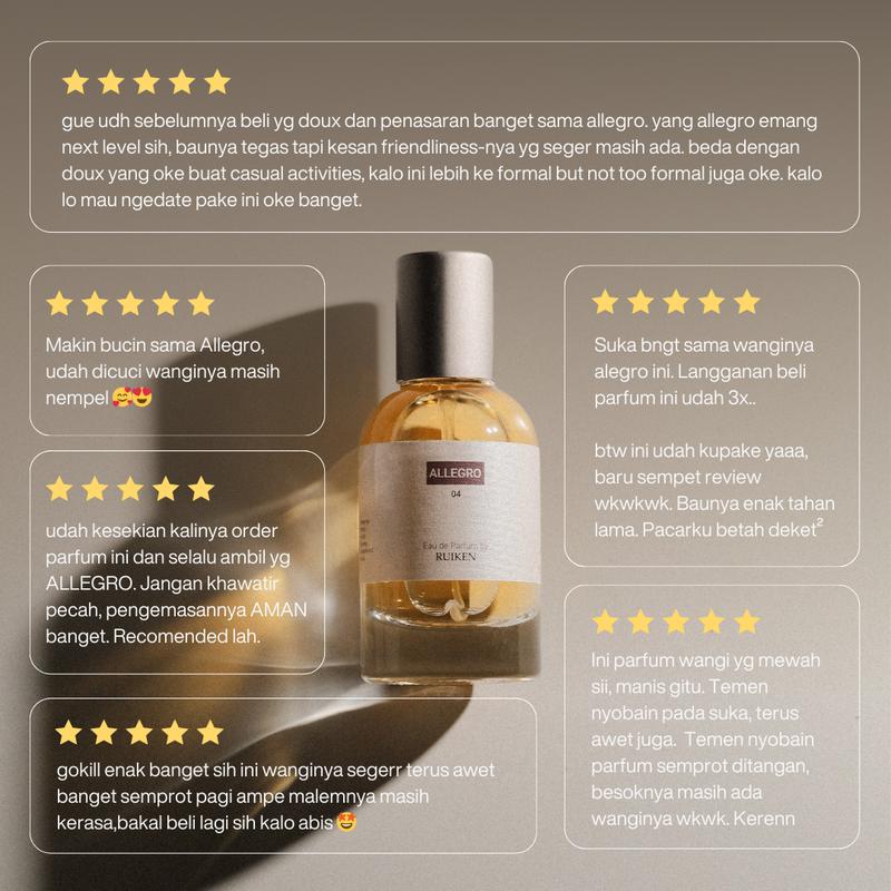 Allegro Eau de Parfum by RUIKEN Perfumery 2
