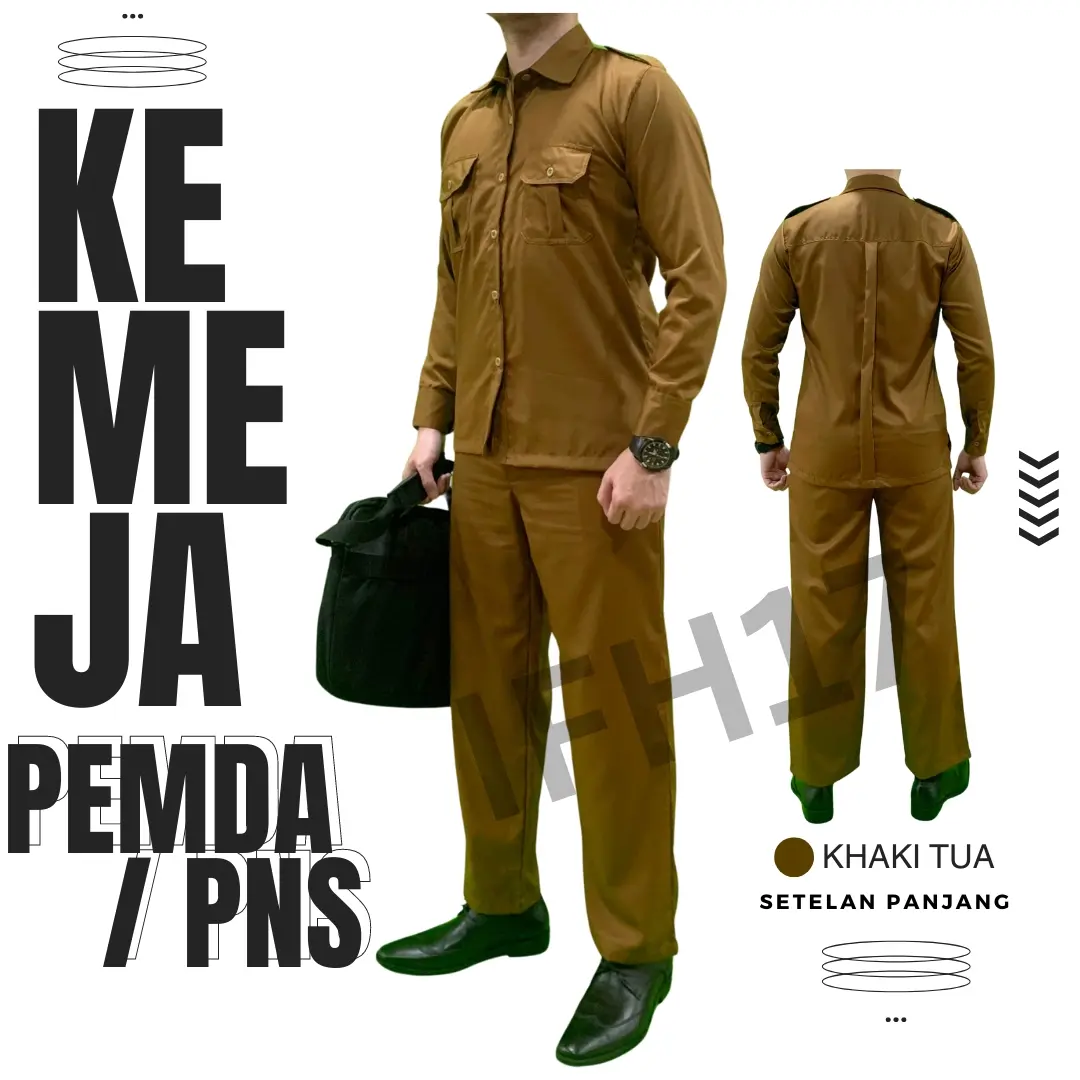 SERAGAM PNS, SERAGAM PEMDA, PEMDA PRIA, BAJU PEGAWAI NEGERI, SERAGAM ASN, BAJU GURU, BAJU DINAS MURAH, BAJU DINAS PEMERINTAH, SERAGAM PDH, SERAGAM PNS LENGAN PANJANG, SERAGAM PNS LENGAN PENDEK
