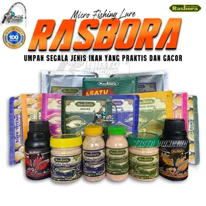 Umpan Pelet Rasbora Pancing untuk Cocok Untuk Mancing Ikan wader, uceng, bader, dan microfishing lainnya