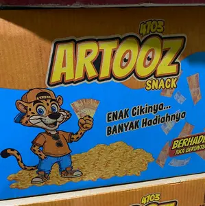 ciki viral ARTOZZZ berhadiah bermacam macam rasa Makanan Pedas Cemilan Snack Food Kerupuk