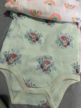 Product Review of YOURBABYNEEDS Bodysuit Jumper Lengan Pendek Bayi Perempuan dan Bayi Cowok 5in1 Motif Karakter Lucu Berbahan Katun Adem Premium Import Nyaman Digunakan Untuk Bayi Usia Baru Lahir Newborn Sampai 9 Bulan Baru from A**a 2