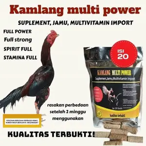Jamu ayam kamlang multi power isi 20