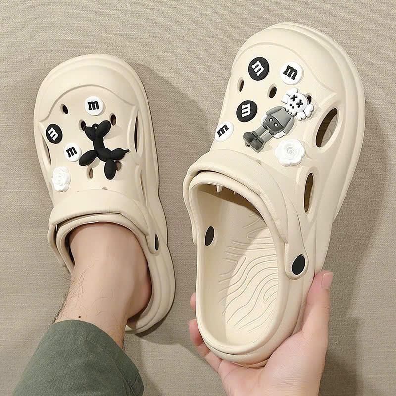  Dép Sục Chạy Thể Thao Nam Nữ Sục Chạy Bộ Thoáng Khí Êm Chân Size 36-41 4Seasons Shoe.Store Đế Bằng Cao Su dép gà  nữ 