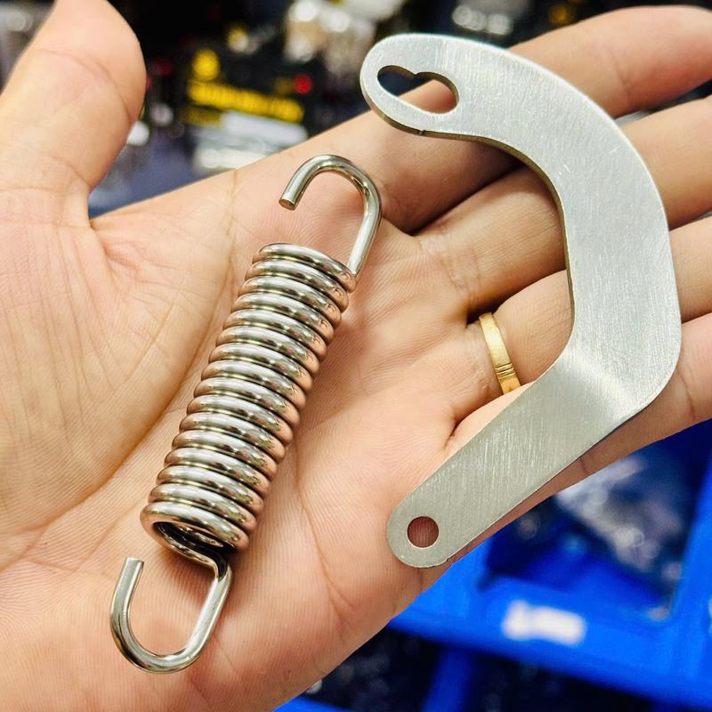  Cần móc chống Đứng inox 304 kèm lò xo inox 304 Wave Dream Future Phụ Tùng Phụ Kiện xemay Chất Liệu Inox 304 