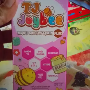MADU TJ JOYBEE MADU MULTIVITAMIN ORIGINAL/STRAWBERRY/JERUK 100ML