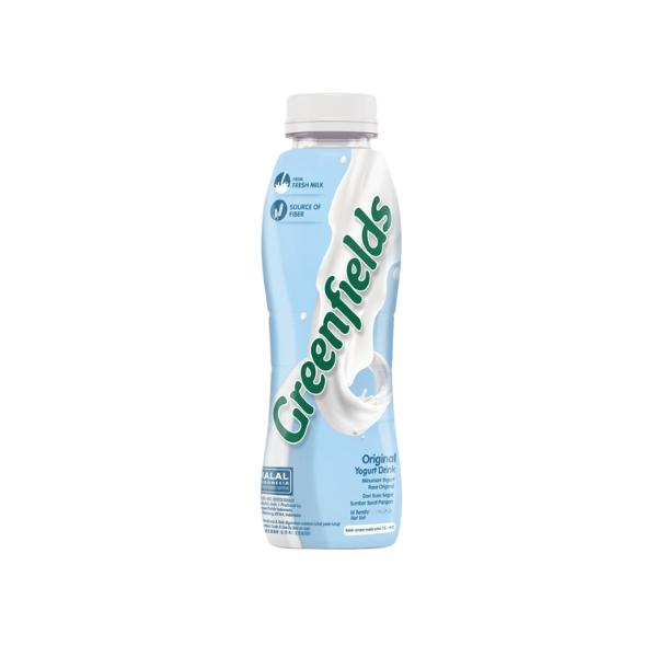 Gambar GREENFIELDS DRINK YOGURT ORIGINAL 240 ML dari Hypermart Pesona Depok Kota Depok Tokopedia