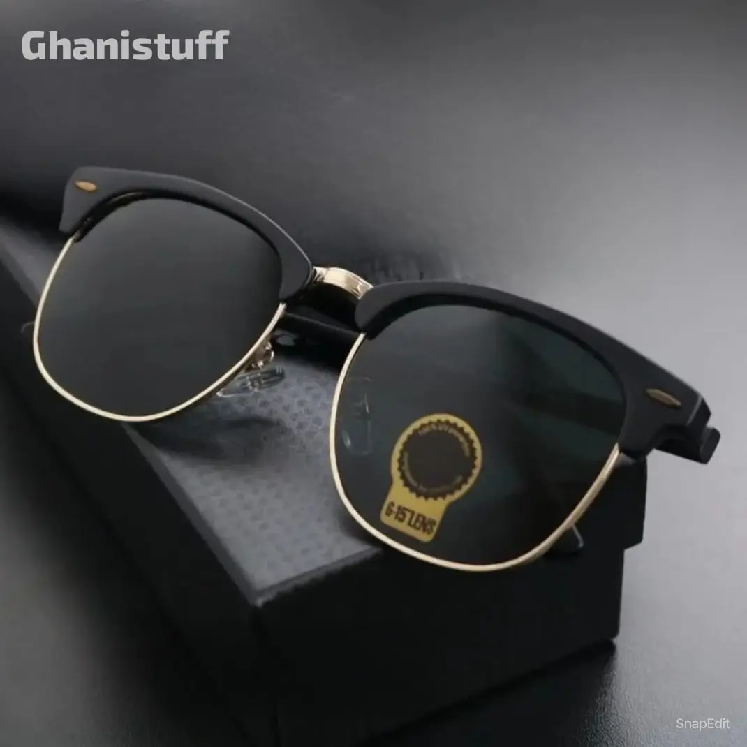 Kacamata ANTI SILAU & ANTI UV Lensa Kaca Pria / Mens Eyewear
