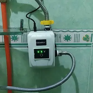 【Gajian Sale December】SOARFLY 150W Pompa Booster Pendorong Air Booster Pump Otomatis 45L/min Mesin Pendorong Air Shower Water Heater Booster