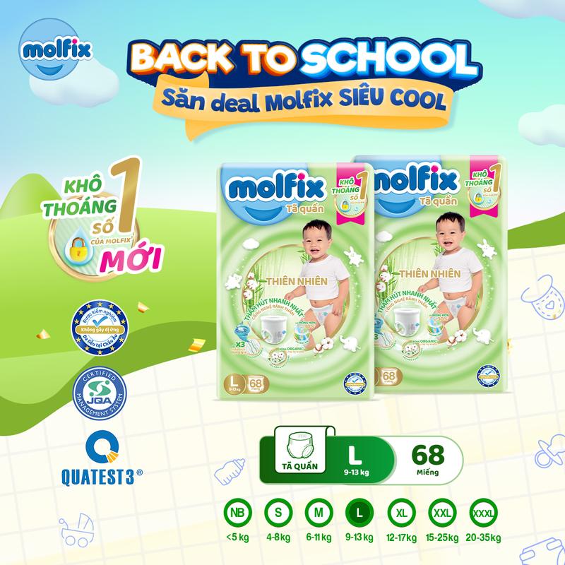 [Tặng thỏ] BỘ 2 BỊCH TÃ QUẦN ULTRA SIZE M/L/XL/XXL Cho Bé [Bao bì thay đổi theo từng đợt nhập hàng]