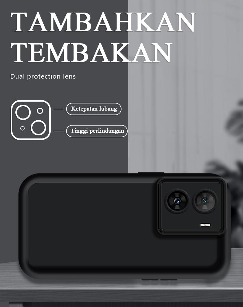 Product Introduction of Casing hp iQOOZ7X(5G) Tahan jatuh Sangat tipis Warna solid Sederhana Baru laki-laki case 11