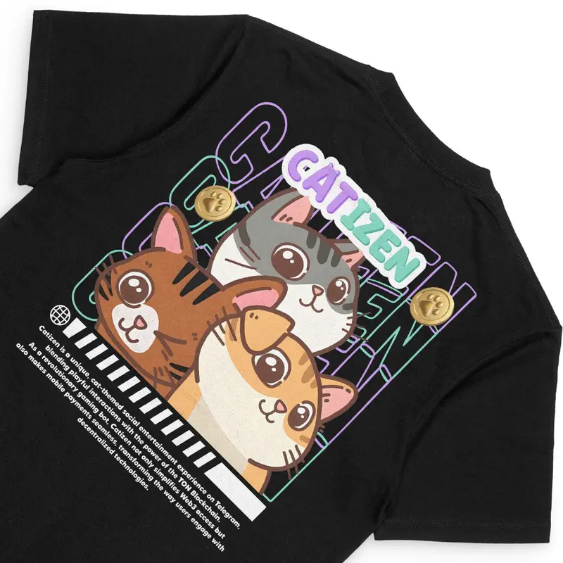 Kaos Crypto Airdrop "Catizen Streetwear" - Cryptocurrency / Alt Coin Crypto / Airdrop Catizen 2