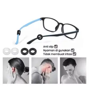 Earhook / Pengganjal / Ganjelan kacamata berbentuk bulat