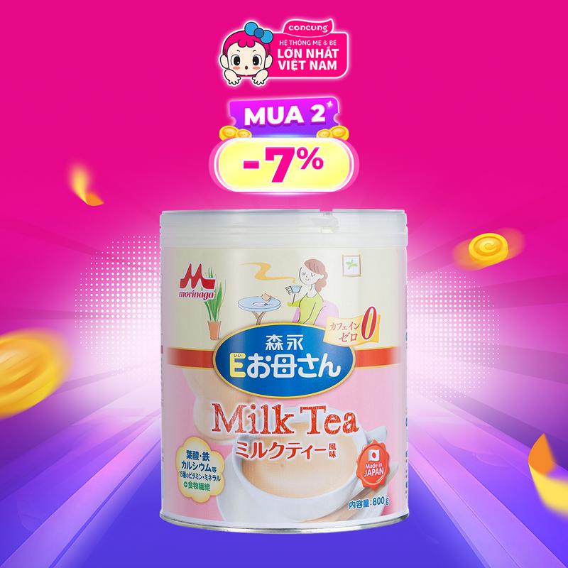 Sữa bầu Morinaga E-Okasan hương trà sữa 800g