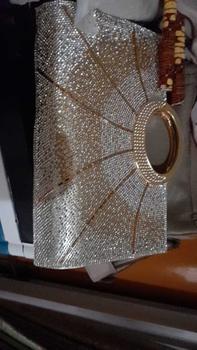 Product Review of Tas Pesta Kondangan Wanita Import Premium Kekinian Mewah Elegan Terbaru Crystal Clutch Bag 88533 from a**8 0