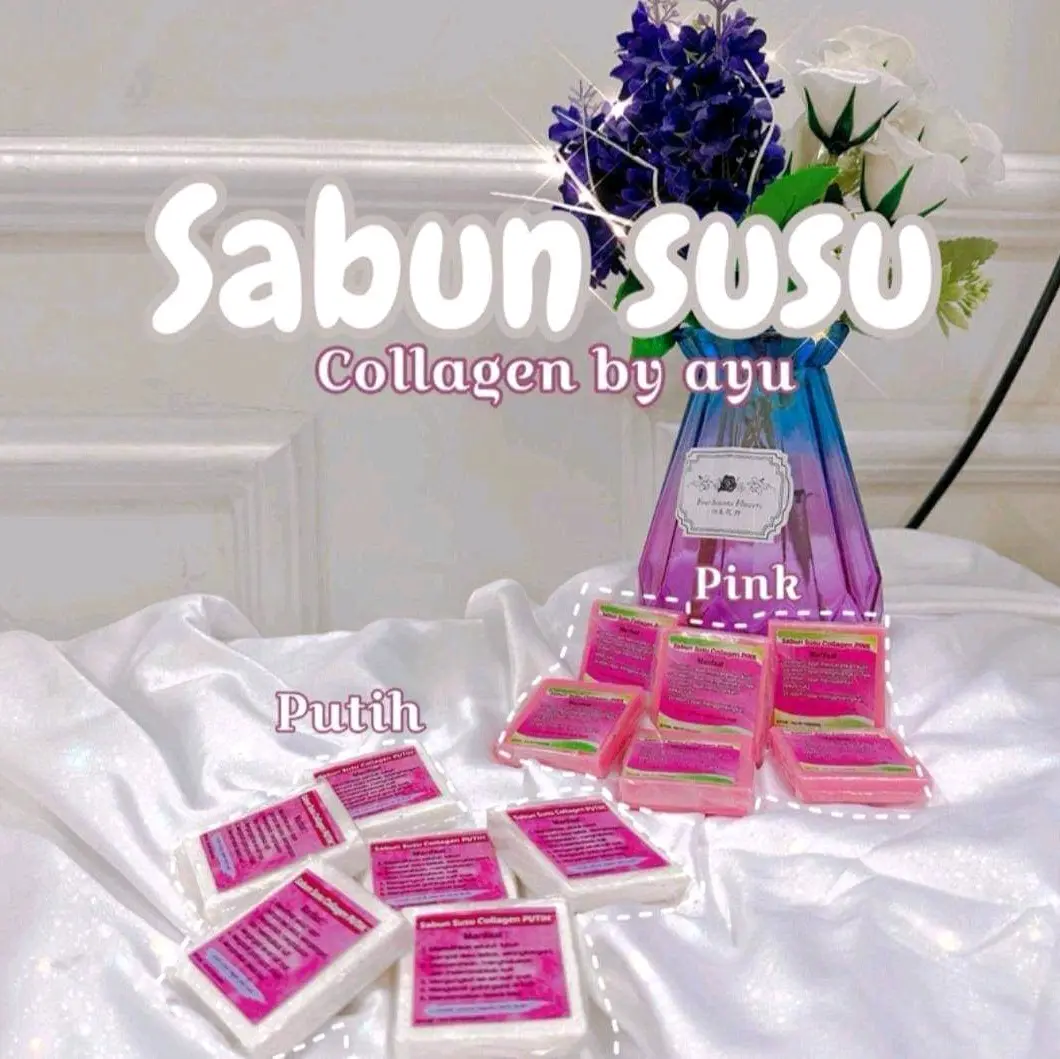 Sabun Susu Collagen viral Ori bisa COD
