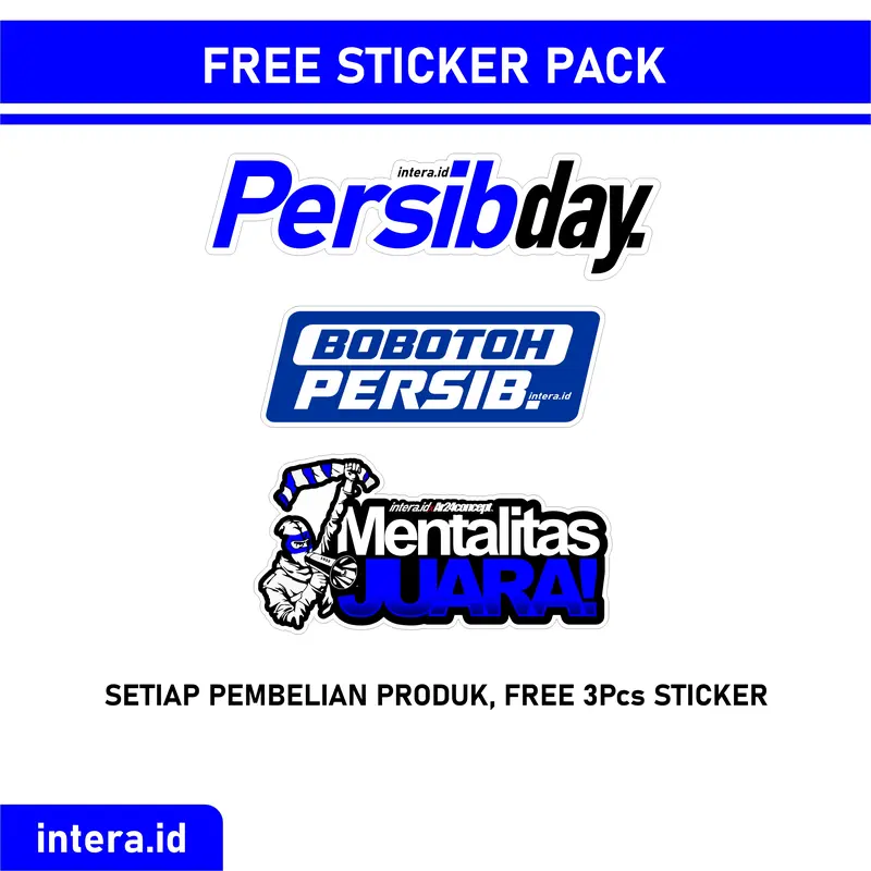 Kaos T-shirt | Persib Bandung | "Mentalitas Juara" | White & Black | Cotton Combed Pria Wanita 6