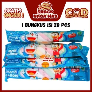 MARSHMALLOW TAMBANG DORAEMON [1 BUNGKUS ISI 20 PCS]