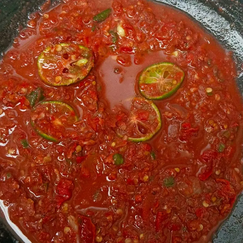 terasi merah tabur asli garut 200gr viral Cemilan Udang Asin 8