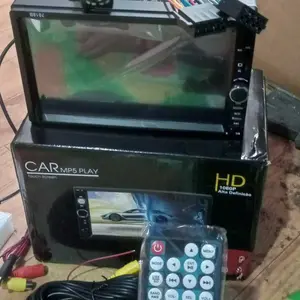 7018B 7020 Head Unit Universal Car MP5 Multimedia Player Touch Screen Stereo Dan Kamera Mundur Mobil LED Din 7 Inch Bluetooth Audio Car MP3 MP5 Player In Touch Screen Radio Ttv Mobil double  din  7  inch