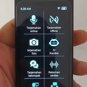 VORMOR Z6 Perangkat Penerjemah Bahasa , Penerjemah AI ChatGpt, Terjemahan Suara Dua Arah Waktu Nyata dengan 150+ Bahasa, Terjemahan Offline/Rekaman/Foto/Teks untuk Bisnis, Pembelajaran, dan Perjalanan