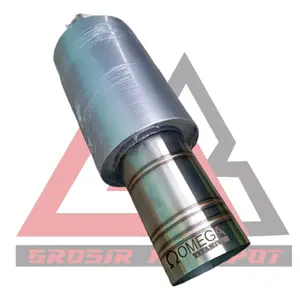 Knalpot Mobil Racing Universal Polos Suara Bas Kering/Plong Semi Stainless