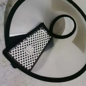 FOLOPETS Elizabeth Cone E-Collar Pet Cat Dog Adjustable Safety Collar Circle Head Cover Bit