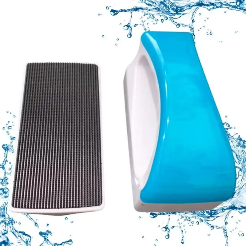 ROSSTON Alat Pembersih Kaca Aquarium Premium Magnetik Brush Design Kecil Sedang Besar dengan Desain Magnetik dan Bahan Brush yang Efektif