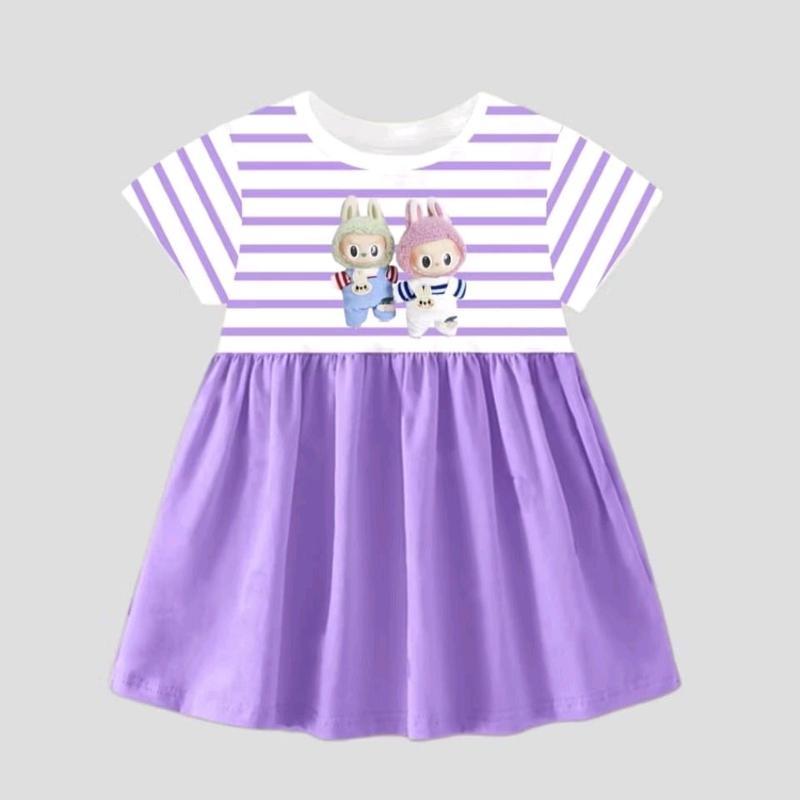 Daster klok anak cewek berlengan Fashion 8