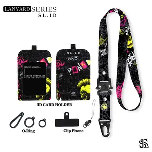 SL.ID Lanyard Id card Holder Printing - Punk Series