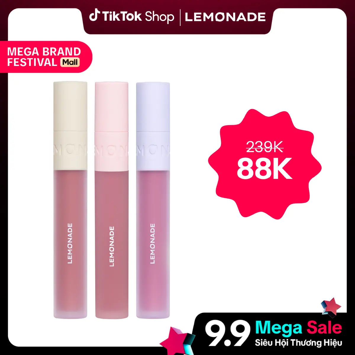 Son kem mịn lì thuần chay Lemonade Perfect Couple 3.5g