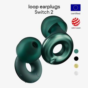 Loop Switch2 Earplugs-Multi-Mode Noise-Reducing Earplugs Adjustable Passive Hearing Protection for Focus，Travel，Concerts，Socializing，Sports Events Noise Sensitivity