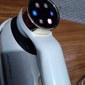 ALLTOU Setrika Uap ALLTOU Dua Kecepatan yang Dapat Diatur, Setrika Portabel, Setrika Uap Pemanas 8 Detik, Layar LED, Setrika Uap Genggam, Setrika Listrik Berkabel