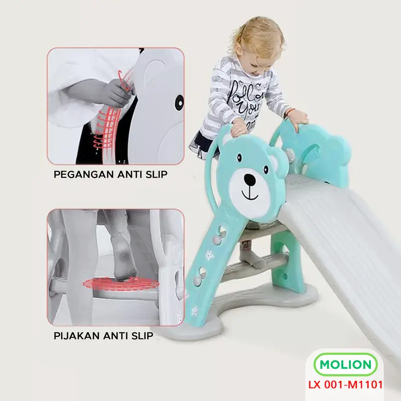 Mainan Perosotan Anak Prosotan Seluncuran Anak FREE Ring Playground Murah 001-M1101 5