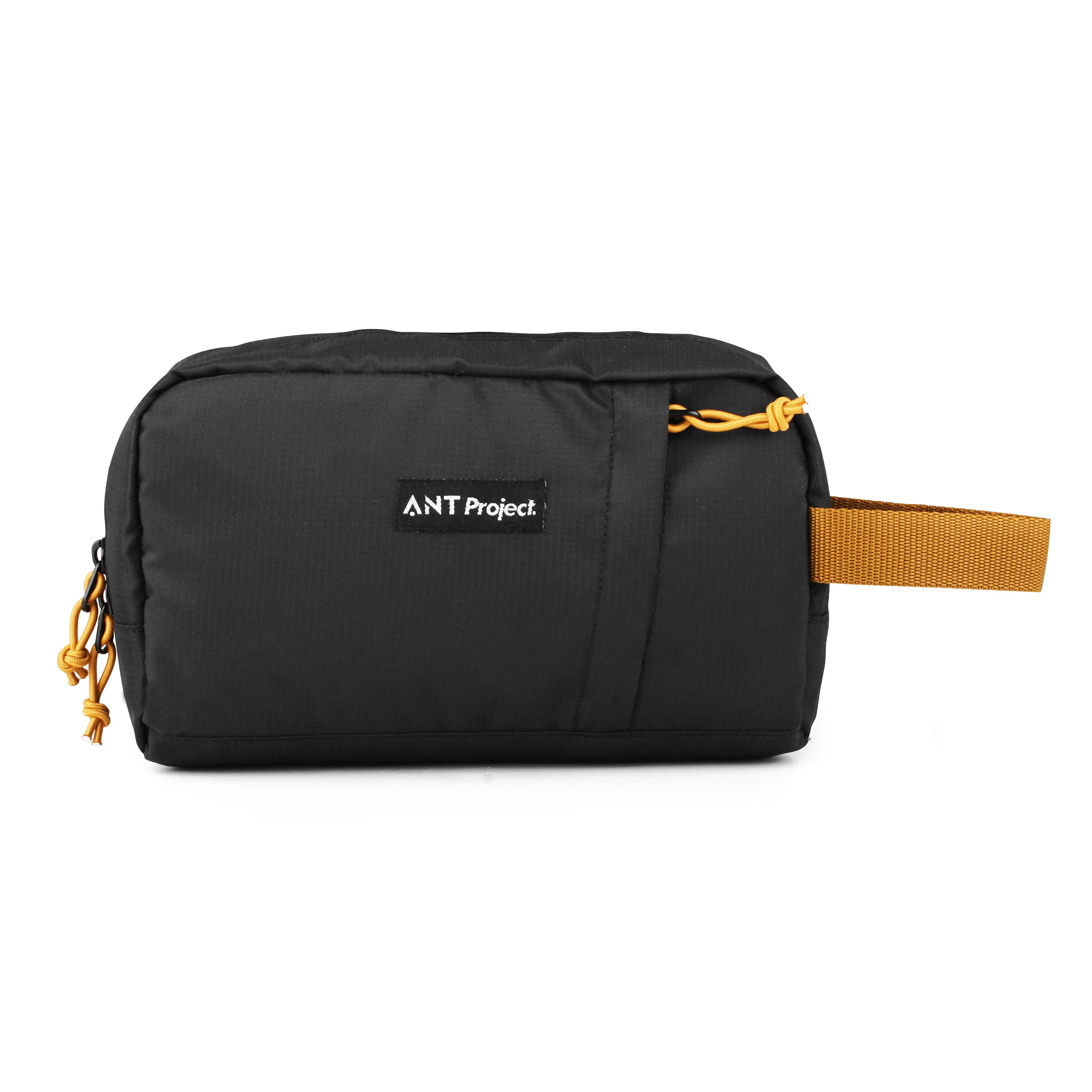 ANT PROJECT - Tas Travel Pouch Handbag Organizer Unisex ANT Roaster Hitam