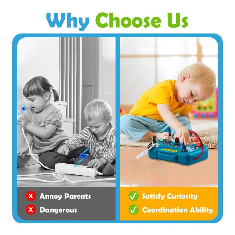 Product Introduction of Busy Board Toys for Toddlers Gifts for 1 2 3 Year Old Baby Boys Girls Educational Learning Toys Toddler Travel Toys 23