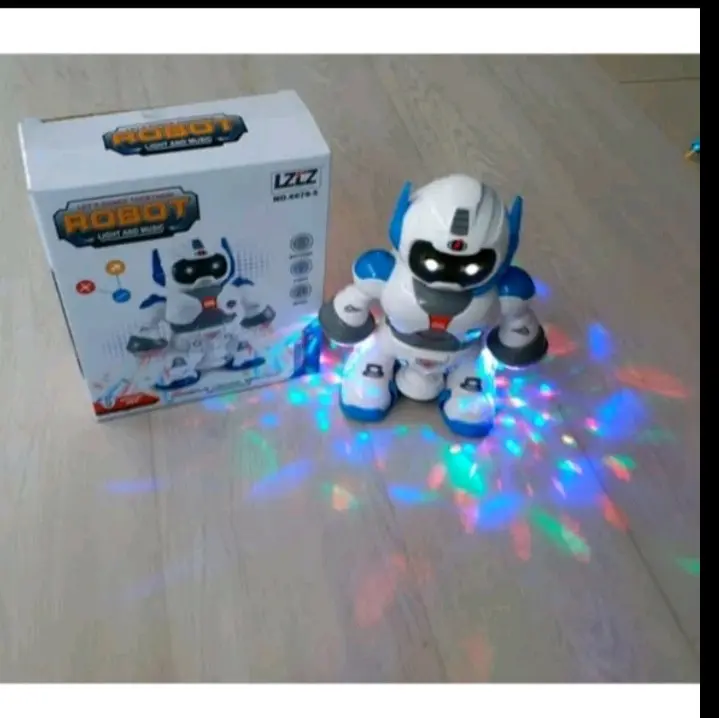 Mainan Anak Robot Dancing Musik Lighting Cool / Mainan Robot Dance Rotating 360 2