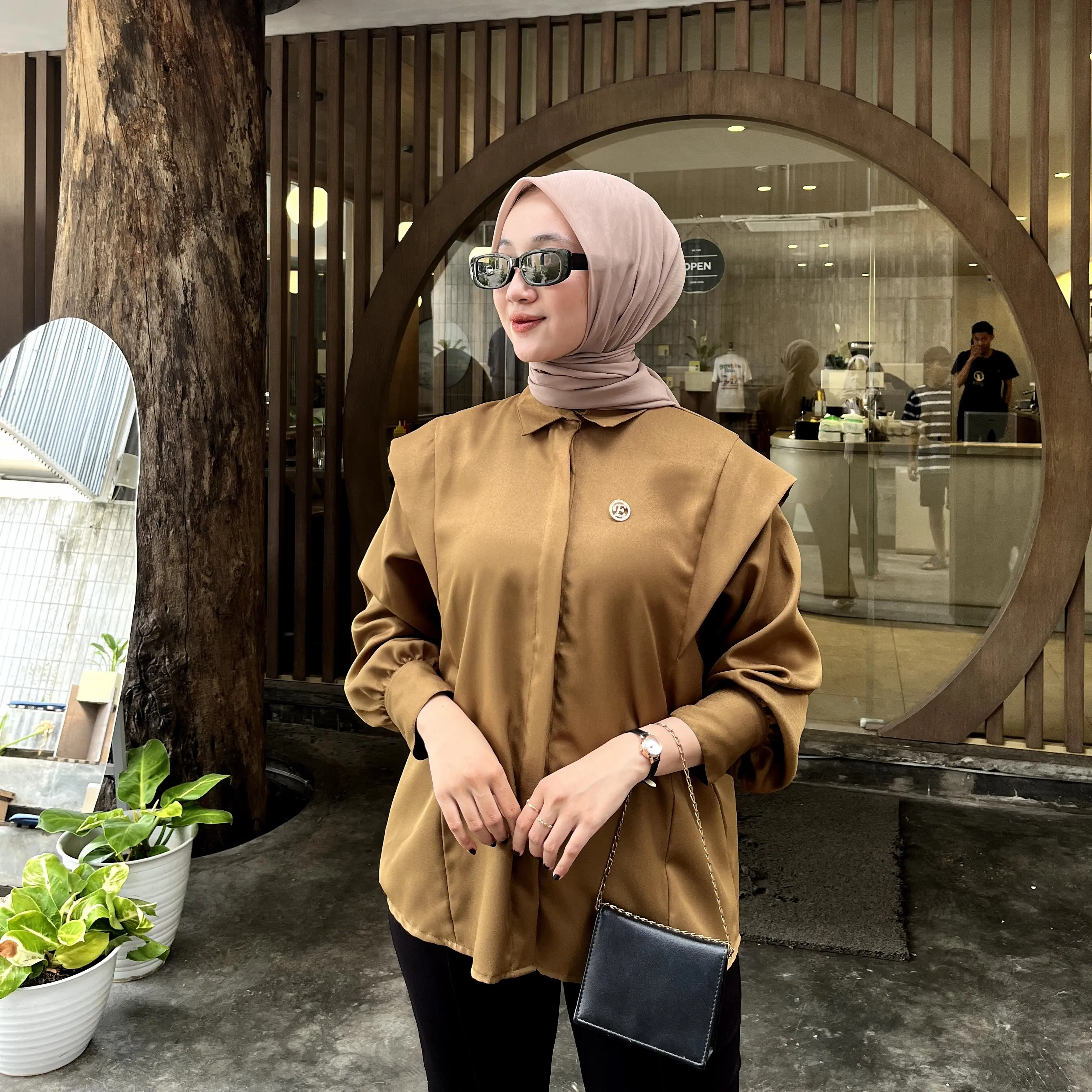 ANDINI BLOUSE SHAKILLA PREMIUM POLOS (Free Bross)