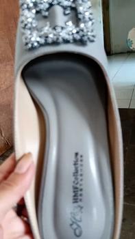 Product Review of HMF Yuiko High Heels Mules Wanita 7 cm AR08 from b**s 3