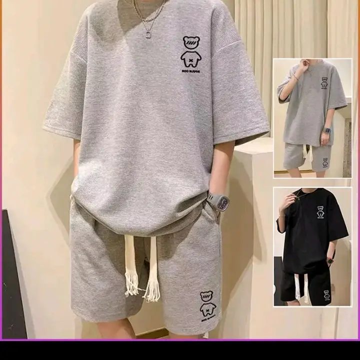 stelan T-shirt kasual musim panas pria 2024 M-3XL
