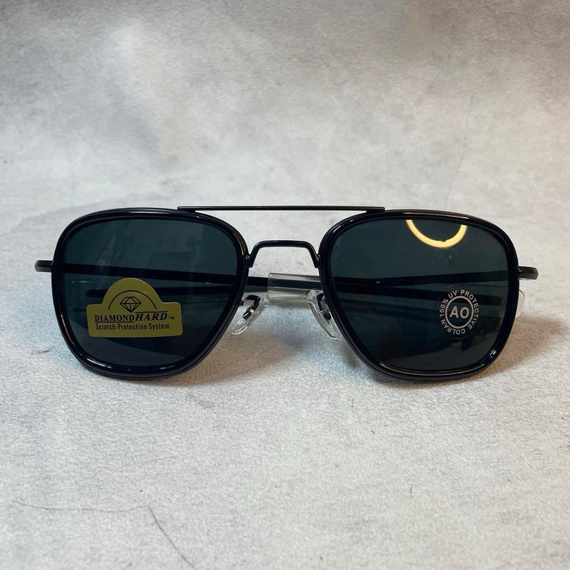 Kacamata Pria Anti Silau Skymaster Aviator Lensa kaca UV Protection Frame Besi 3