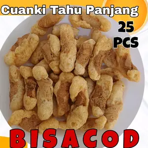ISI 25 PCS CUANKI TAHU PANJANG / CUANKI TAHU STIK PANJANG ANEKA TOPING BOCI SEBLAK CUANKI INSTAN